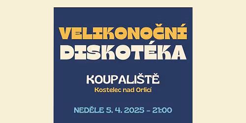 Velikono\u010dn\u00ed diskot\u00e9ka