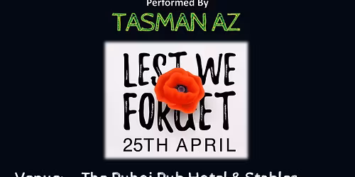 ANZAC Day @ The Puhoi Pub