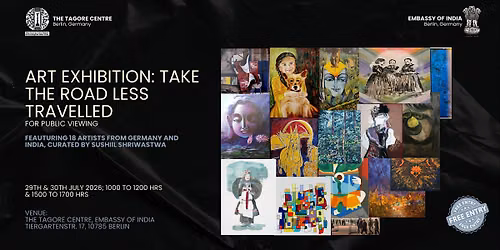 Art Exhibition, "Take the Road Less Travelled", For Public Viewing