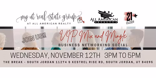 VIP Mix & Mingle Business Networking Social