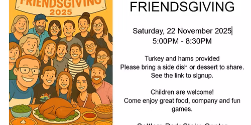 Meridian Idaho Settler's Park Friendsgiving