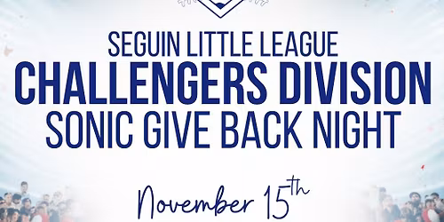 \ud83c\udf66 SONIC GIVE BACK NIGHT \ud83c\udf54 