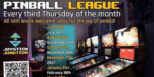 Year 1 | Pinball League | Joystick Junction