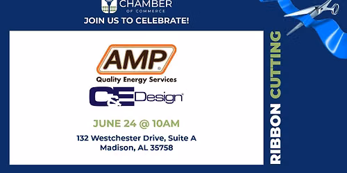 AMP Quality Energy Services \/ C&E Design Services Ribbon Cutting