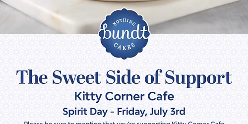 Nothing Bundt Cake Fundraiser \ud83e\uddc1\u2728