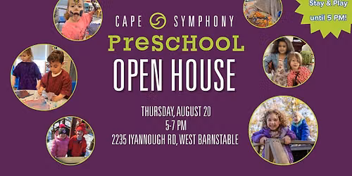 Cape Symphony Preschool Open House