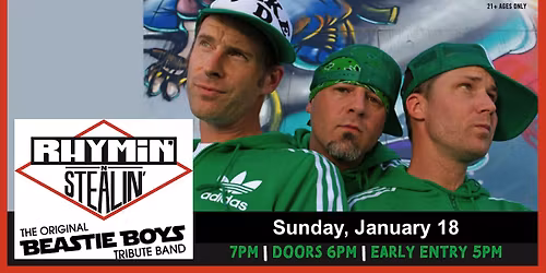 Rhymin and Stealin: Beastie Boys Tribute at Jergels