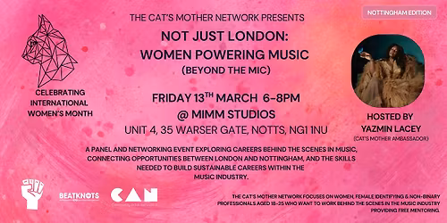 Cat\u2019s Mother x Yazmin Lacey Women Powering Music (Beyond the Mic)