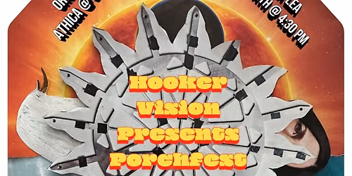 Hooker Vision at Porchfest 2026: Orcus, Lea Lea, Dweomer, Grant Evans