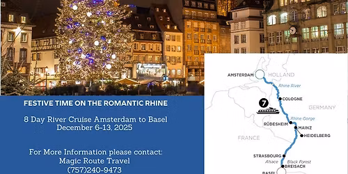 Romantic Rhine Christmas Market Cruise