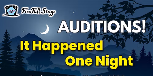 Auditions for "It Happened One Night"