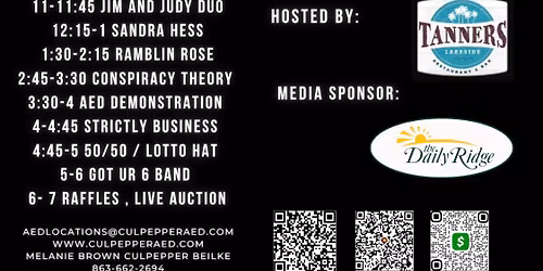 Culpepper\u2019s Cardiac Foundation \u201cSAVING LIVES MATTERS\u201d