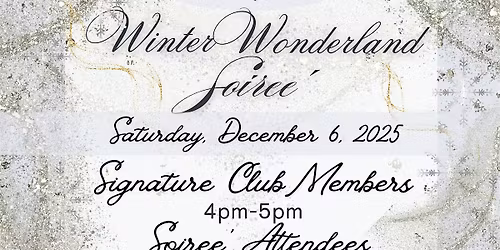 Ozoned Studio Med Spa's Winter Wonderland Soir\u00e9e