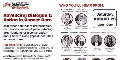 CSC's Health Equity Summit: Advancing Dialogue & Action in Cancer Care