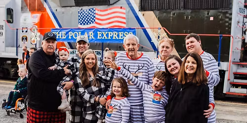 Parking Polar Express Pajama Party