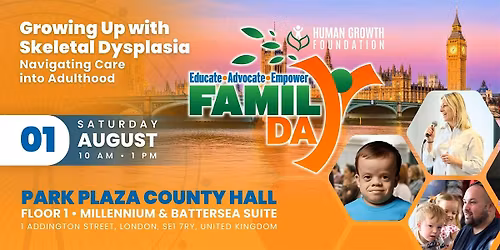 Human Growth Foundation Skeletal Dysplasia Family Day
