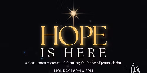 Hope Is Here: Christmas Concert