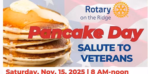 2025 Pancake Day-Salute to Veterans 