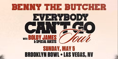 Benny the Butcher at The Observatory Santa Ana