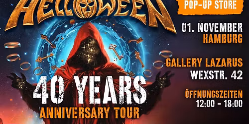 Helloween Pop-up Store Hamburg