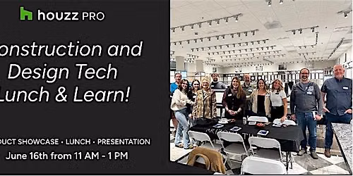 You\u2019re invited: Houzz Pro AI and 3D Tech Lunch & Learn!