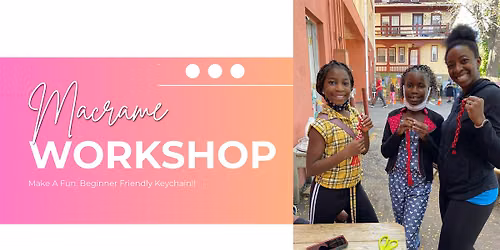 Macrame Keychain Workshop