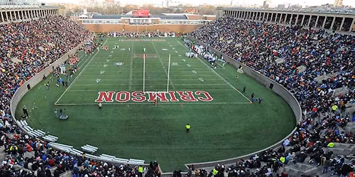 Holy Cross Crusaders at Harvard Crimson Football at Harvard Stadium