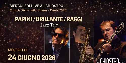 \ud83c\udfbb PAPINI \/ BRILLANTE \/ RAGGI JAZZ TRIO