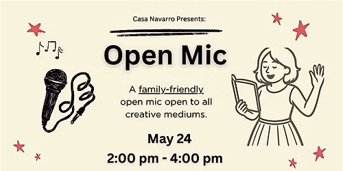 Open Mic at Casa Navarro