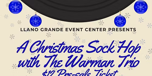 A Christmas Sock Hop with The Warman Trio