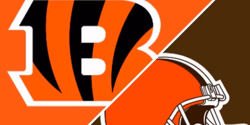 Browns vs Bengals TBD
