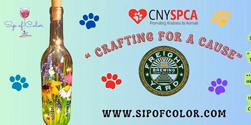 CNYSPCA "Crafting for a Cause" Paint & Sip Fundraiser 