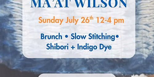 Indigo Dye & Shibori Retreat Workshop & Fundraiser