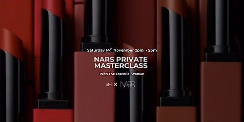 NARS Private Makeup Masterclass | \u00a315 Redeemable Experience