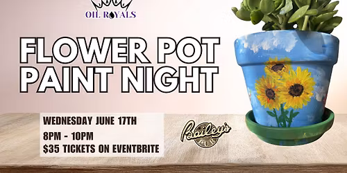 Pride Paint Night - Flower Pots