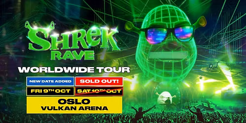 Shrek Rave Is Coming To Oslo! NEW DATE ADDED!
