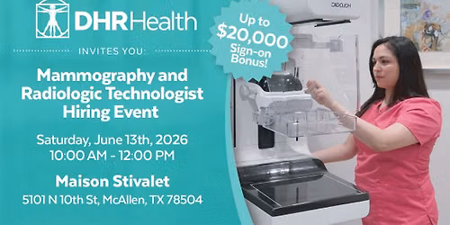 Mammography and Radiologic Technologist Hiring Event