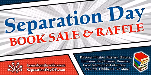 Separation Day Book Sale & Raffle 2026