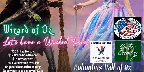RoundUp4Charity Event Wizard of Oz with Cactus Country
