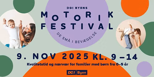Motorikfestival for 0-5 \u00e5rige [UDSOLGT]