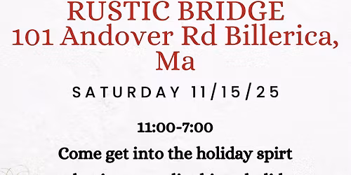 Rustic Bridge Home Decor Holiday open house