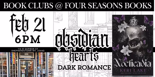 Obsidian Hearts: Nocticadia by Keri Lake