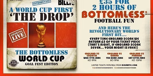 The Drop - Bottomless World Cup Action - England vs Panama
