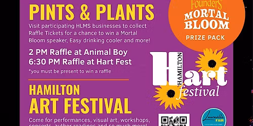 Pints, Plants, & Hart Festival