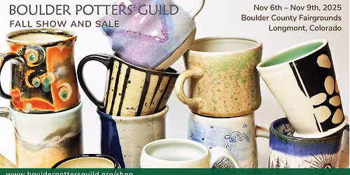 Boulder Potters' Guild: Fall Show and Sale