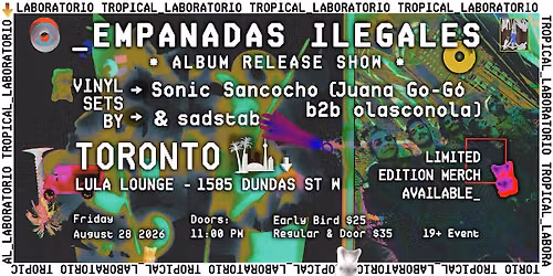 Lula Late Night: Empanadas Ilegales Album Launch for Laboratorio Tropical