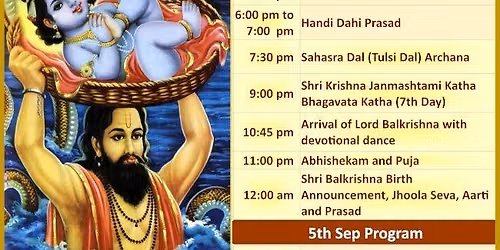 Krishna Janmashtami Celebrations