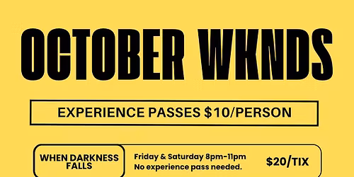 October Weekends at CERA