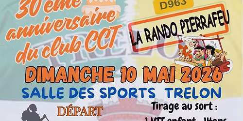 30\u00e8me \u00e9dition de LA RANDO PIERRAFEU 2026