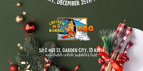 FREE Annual Christmas Dinner